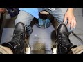 Get Comfortable and Relax | Best audio in ShoeShine ASMR | Lustrada de botas de trabajo