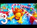 Aquapark.io - Gameplay Walkthrough Part 3 - Funny Aquapark Slide Game (iOS, Android)