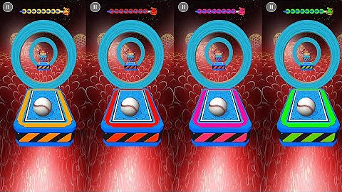 Going Balls New Update - Colors Reaction 4x Super Balls Gameplay Android iOS Walkthrough
