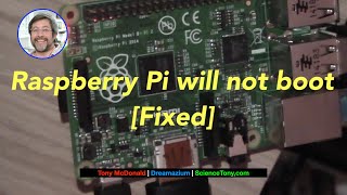 how to fix a raspberry pi that will not boot.