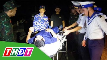 Cấp cứu kịp thời ngư dân bị viêm ruột thừa cấp trên đảo Trường Sa | THDT