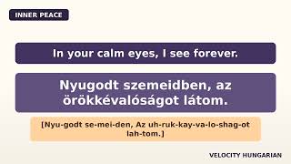 Learn Hungarian in 10 Minutes | Inner Peace Phrases Every Beginner NEEDS to Know! (Belső Béke) screenshot 5