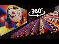 The amazing digital circus 360  cinema hall  vr360 experience pomni edition