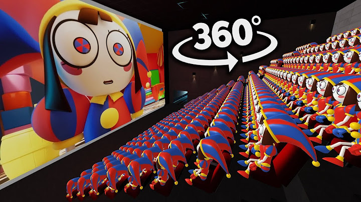The Amazing Digital Circus 360° - CINEMA HALL | VR/360° Experience [POMNI EDITION]