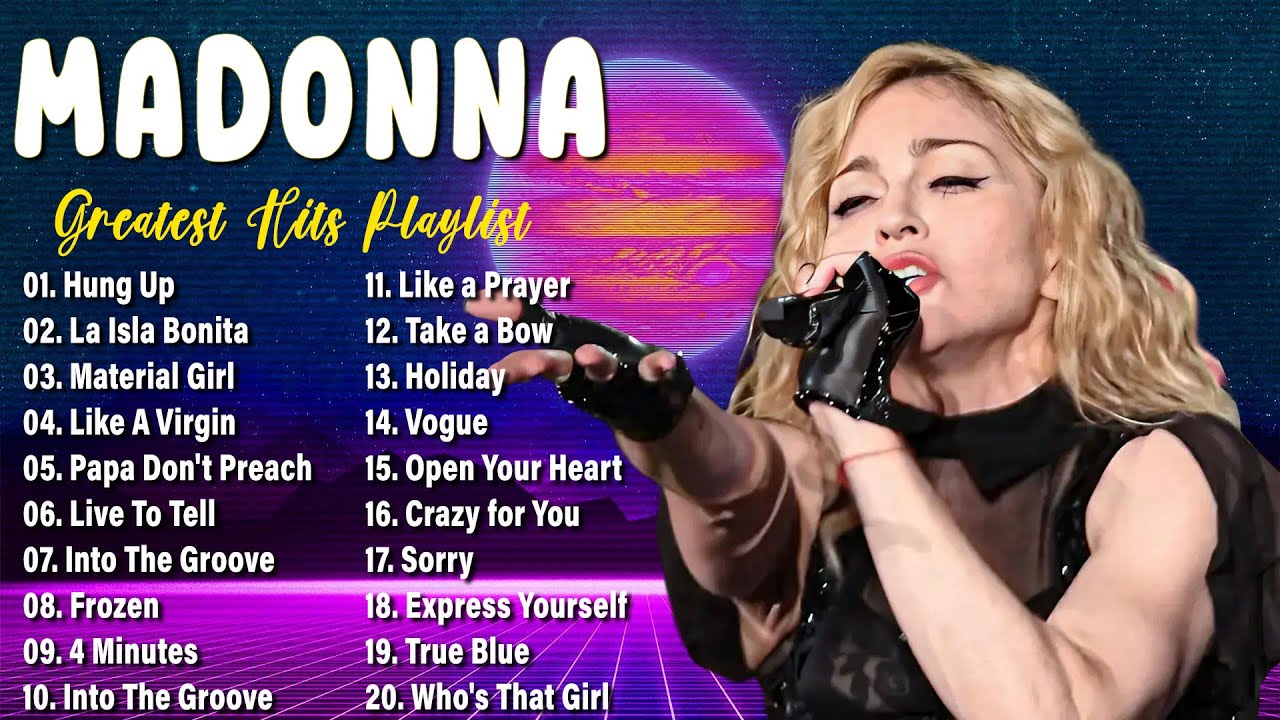 MADONNA GREATEST HITS FULL ALBUM 2025 🌟 THE BEST OF MADONNA ALL TIME 🌟 MADONNA PLAYLIST 2025