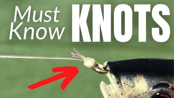 Bass Fishing for Beginners - The First Knots You Need to Know