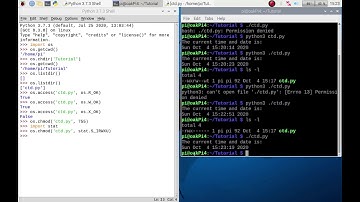 How to use os library in Python3 IDLE on your Raspberry Pi Raspbian, Raspberry Pi OS or Linux.