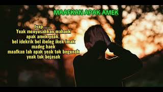 Maafkan Apak Amek_Dangdut (Official_Music) 