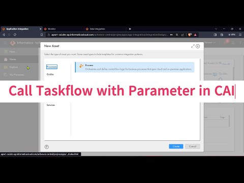 Trigger/Call Taskflow with Parameter in CAI: #Informatica #IICS #CAI