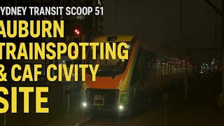 Sydney Transit Scoop 51 Auburn Trainspotting & CAF CIVITY RARE