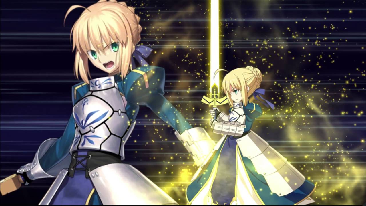 【Fate/Grand Order】アルトリア・ペンドラゴン エクスカリバー新モーション【FGO】