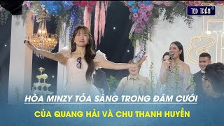 Full đám cưới Quang Hải vs Chu Thanh Huyền: Hoà Minzy giành chức vô địch gameshow