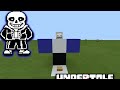 How to summon sans in mcpe!