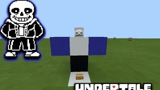 How to summon sans in mcpe!