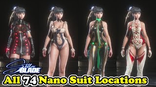 Stellar Blade All 74 Nano Suit Locations (Full Guide)
