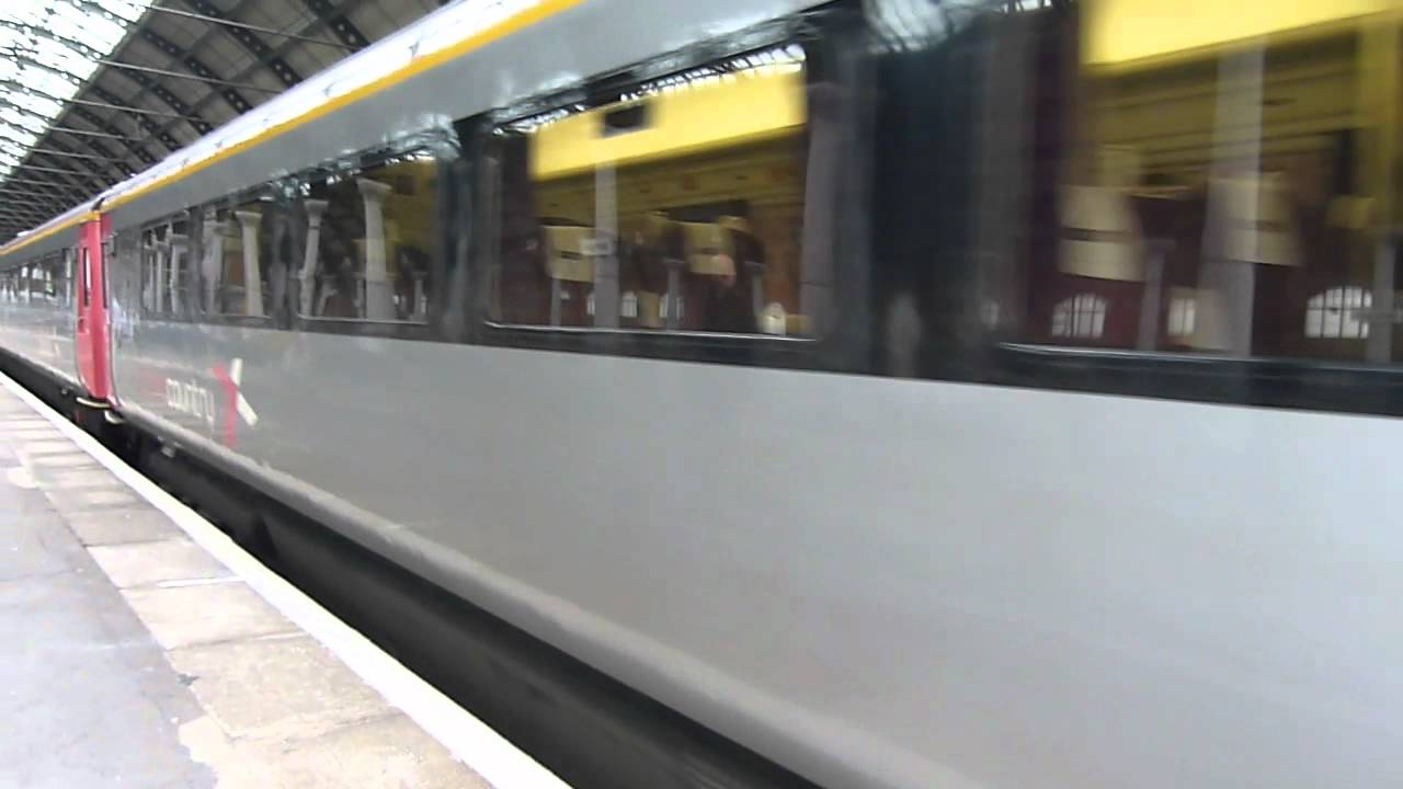XC CrossCountry HST Class 43304 & 43301 Departing Darlington SouthBound ...