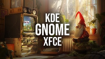 How to Install Any Desktop Environment (Plasma, XFCE4, GNOME)