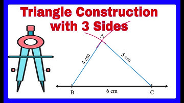 Construction of a Triangle with 3 sides