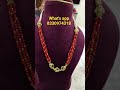 #panchaloham #jewellery #premiumquality #beads collection #chains#cz#manulu#polki stones# viral 😍