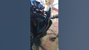 ⏩Yamaha❤️ R6 Mirror Indicator Installed on Yamaha R15 V3 #modified#r6 #shorts #mirror indicator #yzf