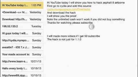 Asphalt 8: airborne hack all versions (jailbreak need it)