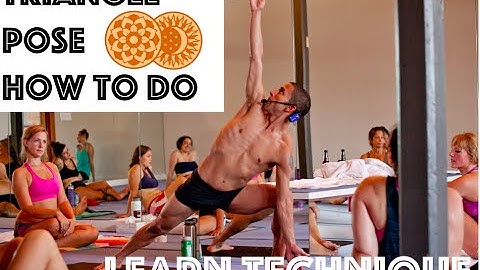 Triangle Pose-How to & Techique