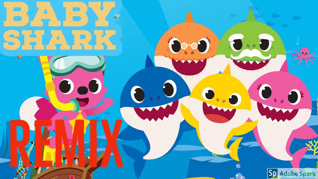 baby shark remix shuffele dance! - YouTube