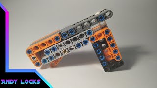Стреляющий пистолет из lego technic + tutorial