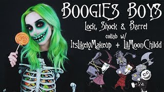 LOCK SHOCK & BARREL Makeup Tutorial Collaboration w/ itslikelymakeup & lilmoonchildd