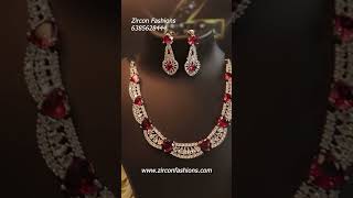 Trisha Inspired Necklace #zirconfashions #house2home