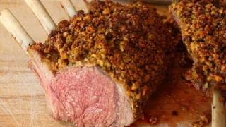 Rack of Lamb with Pistachio Crust - Pistachio Crusted Rack of Lamb Recipe