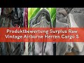 Produktbewertung Surplus Raw Vintage Airborne Herren Cargo Shorts