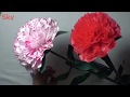 DIY/Beautiful Peony flowers from plastic bag/easy make/Пион цветы из  пакета / легко сделать /