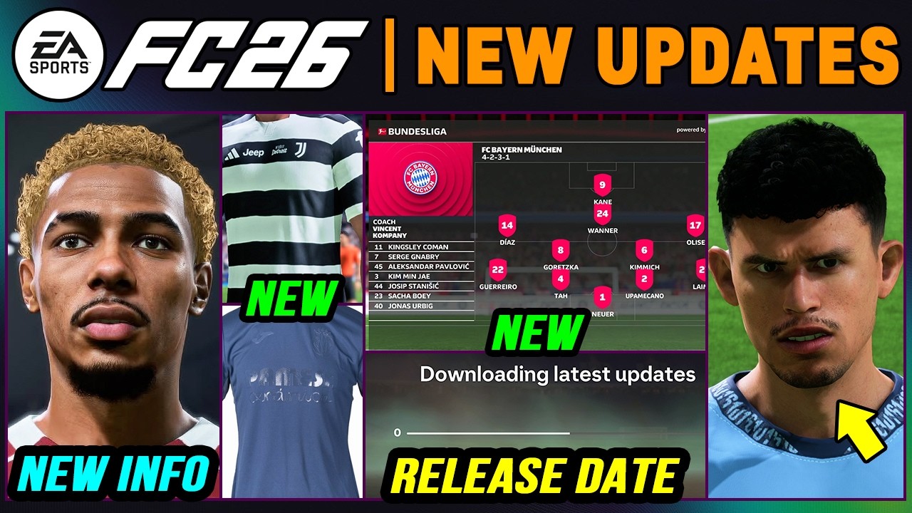 EA FC 26 NEWS | NEW CONFIRMED Updates, Real Faces, Additions & Licenses ✅