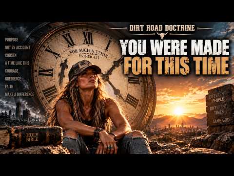 YOU WERE MADE FOR THIS TIME — Dirt Road Doctrine | God Made You for a Purpose artwork