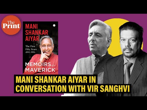 Secularism,Pakistan,Rajiv Gandhi:Mani Shankar Aiyar on his memoir,in conversation with Vir Sanghvi