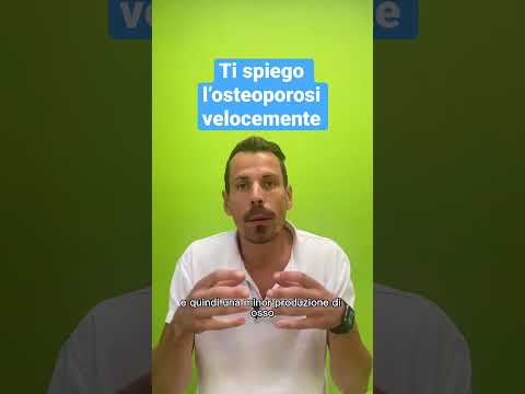 Video: L'osteoporosi provoca chinarsi?