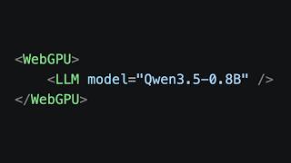Llama.cpp + WebGPU = Client-side LLMs