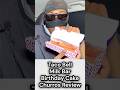 Taco Bell Milk Bar Birthday Cake Churros Review #tacobell #milkbar #churros #shorts
