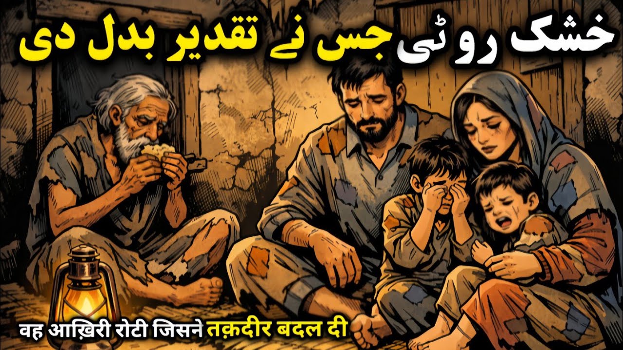 Ramzan Ki Barkat Ek Roti Aur Allah Ki Rehmat रमज़ानकी बरकत एक रोटी और अल्लाह की रहमत | Islamic Story