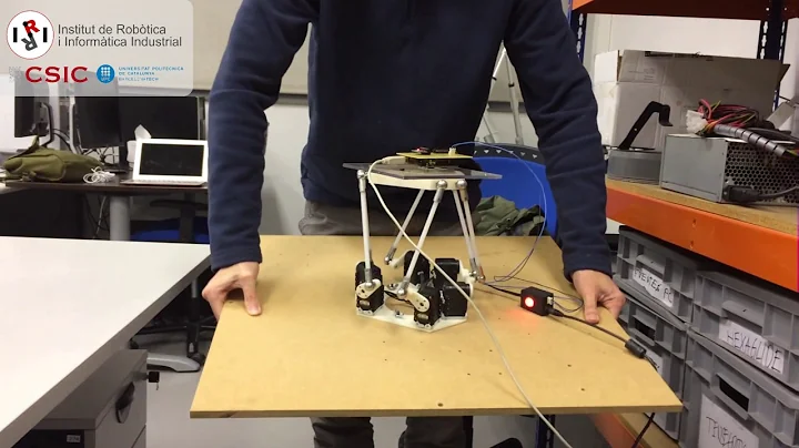 Dynamical stabilization of a plane using a Gough-Stewart platform