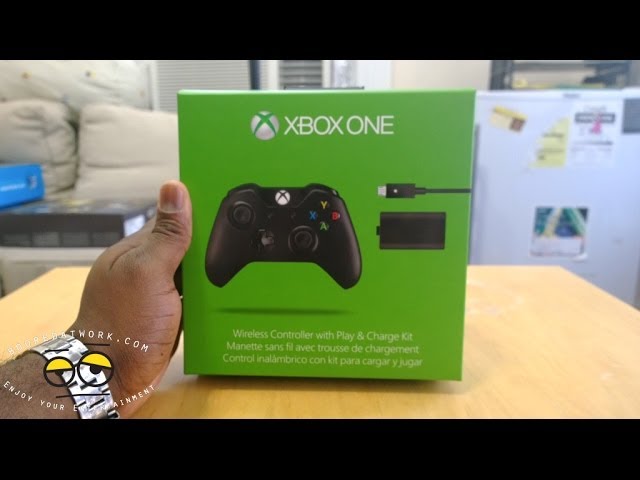 Xbox One Wireless Controller Unboxing (w/play n charge Kit) - YouTube