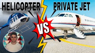 Helicopter vs Private Jet: Which One? screenshot 5