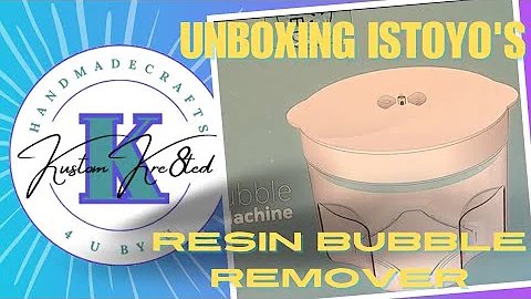 NEW Istoyo Bubble Remover Machine! Will there be Bubble Free Resin in my Future? @istoyo_official