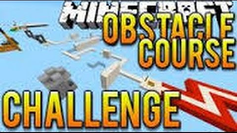 Minecraft unique impacts obstacle course parkour!
