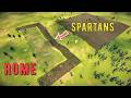 Roman Legion & Cleopatra vs 140,000 Spartans - UEBS 2