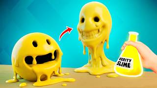I Created VERITY and MONSTER FORM With Slime! (Slime Lab VR)
