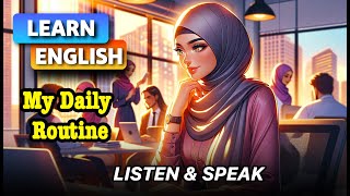 My Daily Routine | Improve Your English | English Listening Skills - Speaking Skills - Learn English