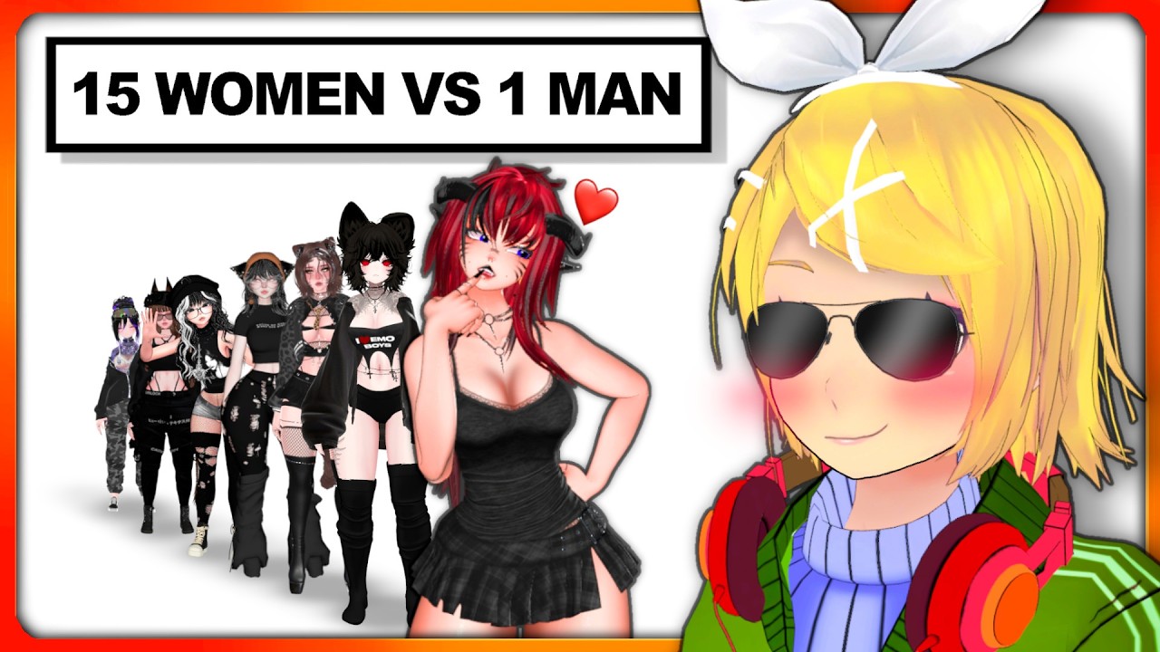15 WOMEN vs 1 MAN: MOXI EDITION (Ft. Drumsy)