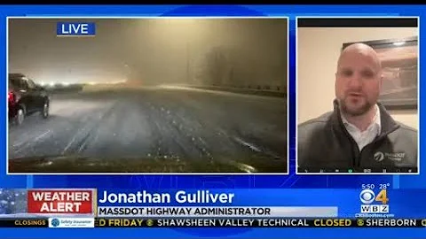 MassDOT Warns Drivers About 'Extremely Slippery' Conditions For Friday Morning